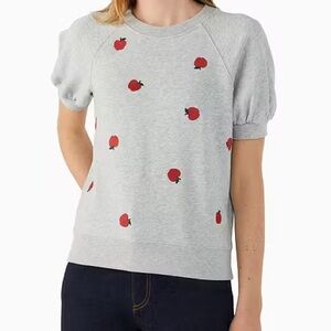 Kate Spade Apple embroidered Pullover sweatshirt
